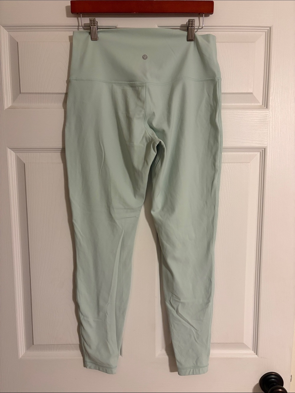 Lululemon Align HR Pant 28" Light Mint Green Nulu Yoga Leggings Size 12